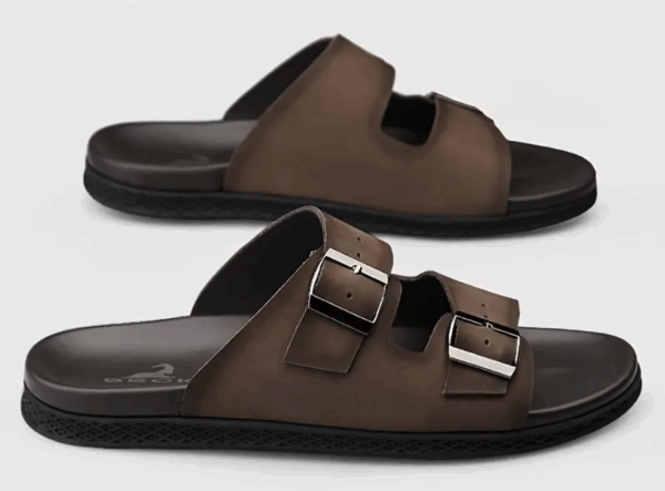 Sandales cuir à boucles (20.000 Fcfa) – Image 2