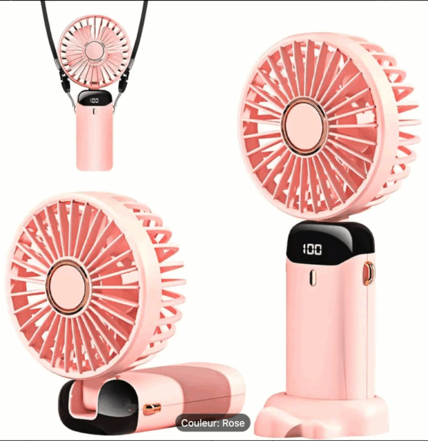 Mini ventilateur portable (4.000 Fcfa) – Image 4