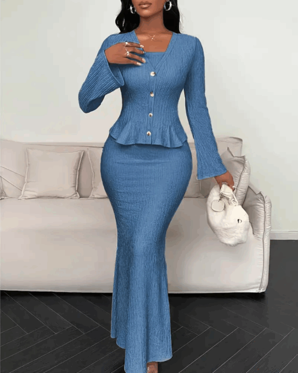 Ensemble robe camisole (22.000Fcfa) – Image 5