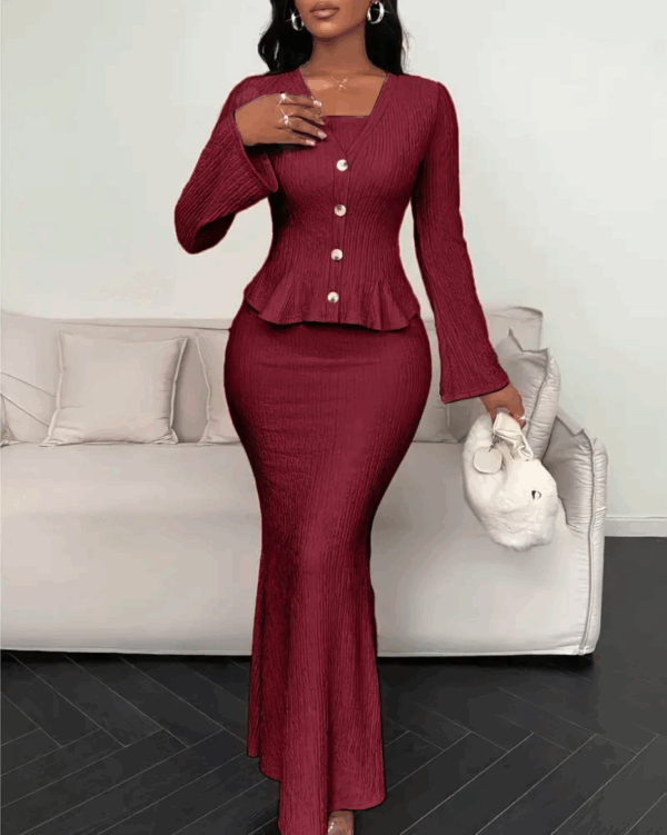 Ensemble robe camisole (22.000Fcfa) – Image 7