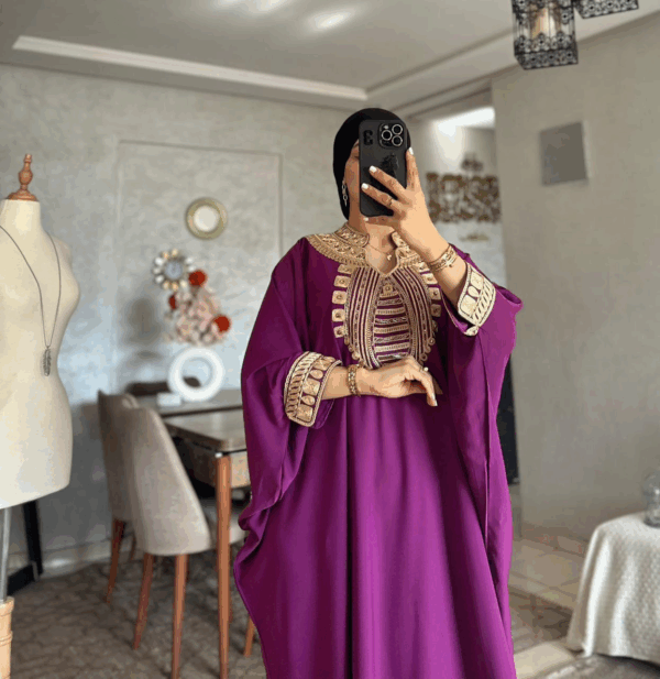 Boubou majesté rose (20.000Fcfa)