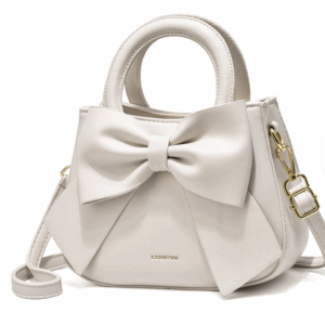 sac bandoulière cuir avec nœud (8.000Fcfa)