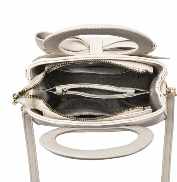 sac bandoulière cuir avec nœud (8.000Fcfa) – Image 2