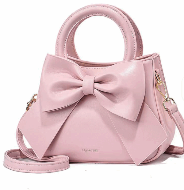 sac bandoulière cuir avec nœud (8.000Fcfa) – Image 3