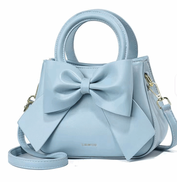 sac bandoulière cuir avec nœud (8.000Fcfa) – Image 5